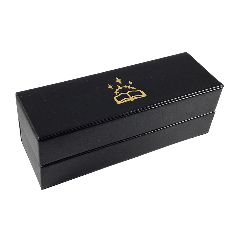 Luxury Faux Leather Dice Box / Rolling Tray - Wizard