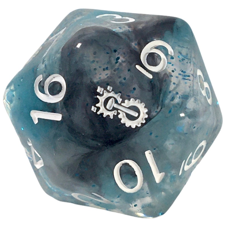 Diffusion Artificer's Ingenuity 30mm XL d20 w/ symbol