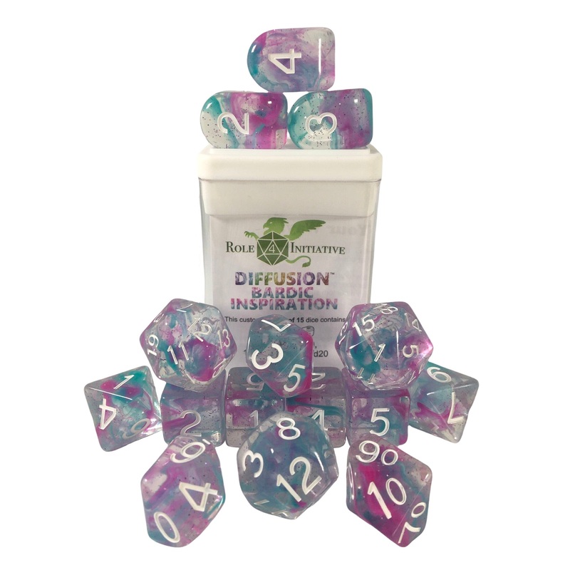 Diffusion Bardic Inspiration - Set of 15 w/ all numbers