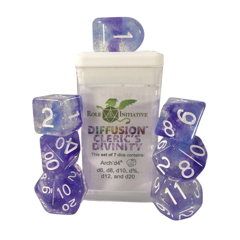 Diffusion Cleric's Divinity - Set of 7 w/ all numbers