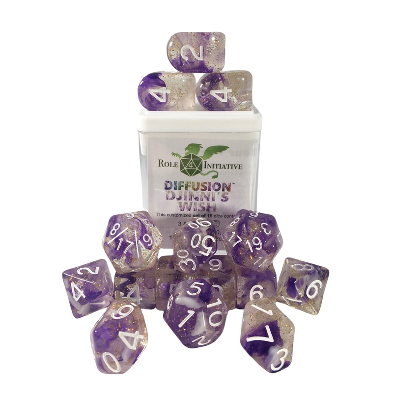Diffusion Djinnis Wish - Set of 15 w/ all numbers