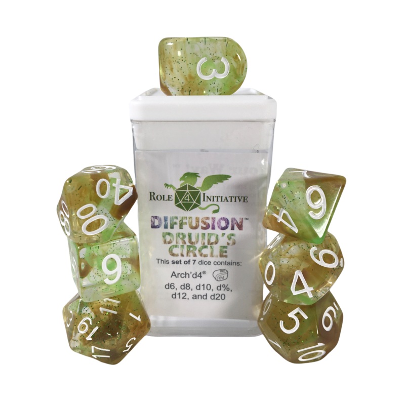 Diffusion Druid's Circle - Set of 7 w/ all numbers