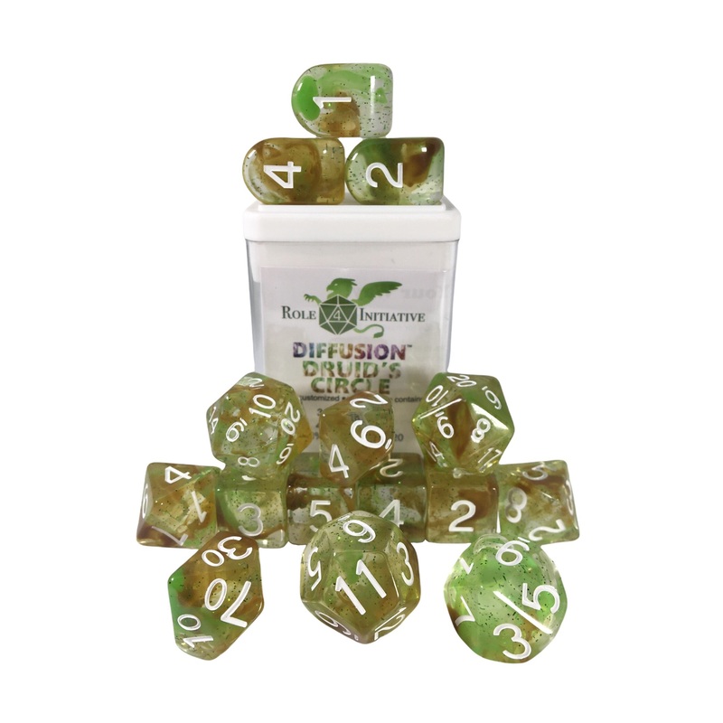 Diffusion Druids Circle - Set of 15 w/ all numbers