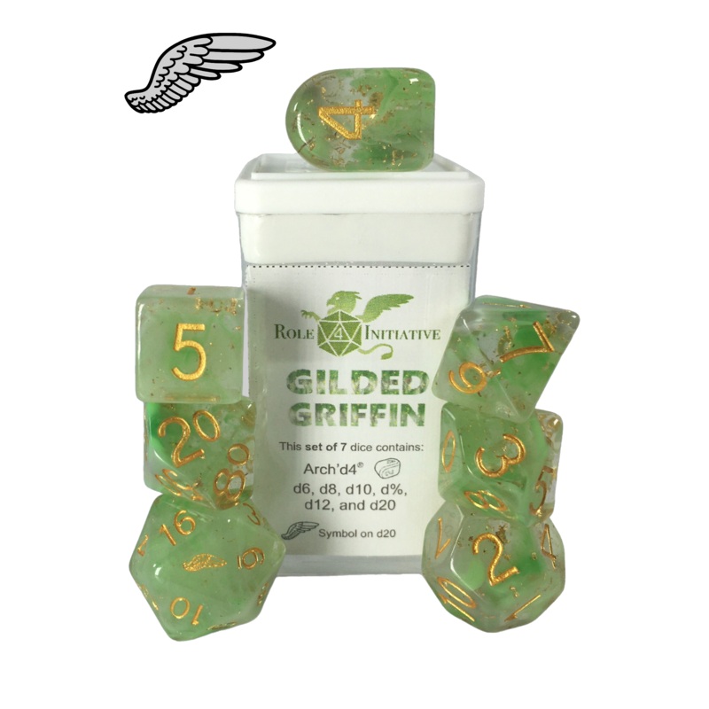 Diffusion Gilded Griffin - Set of 7 w/ Griffin Wing symbol