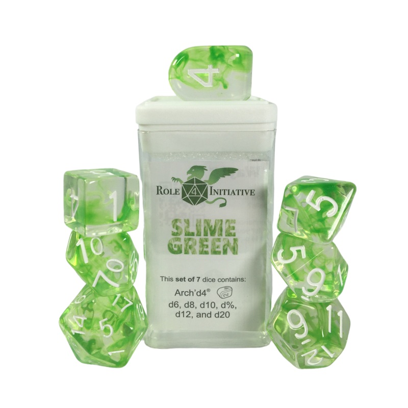 Diffusion Slime Green - Set of 7