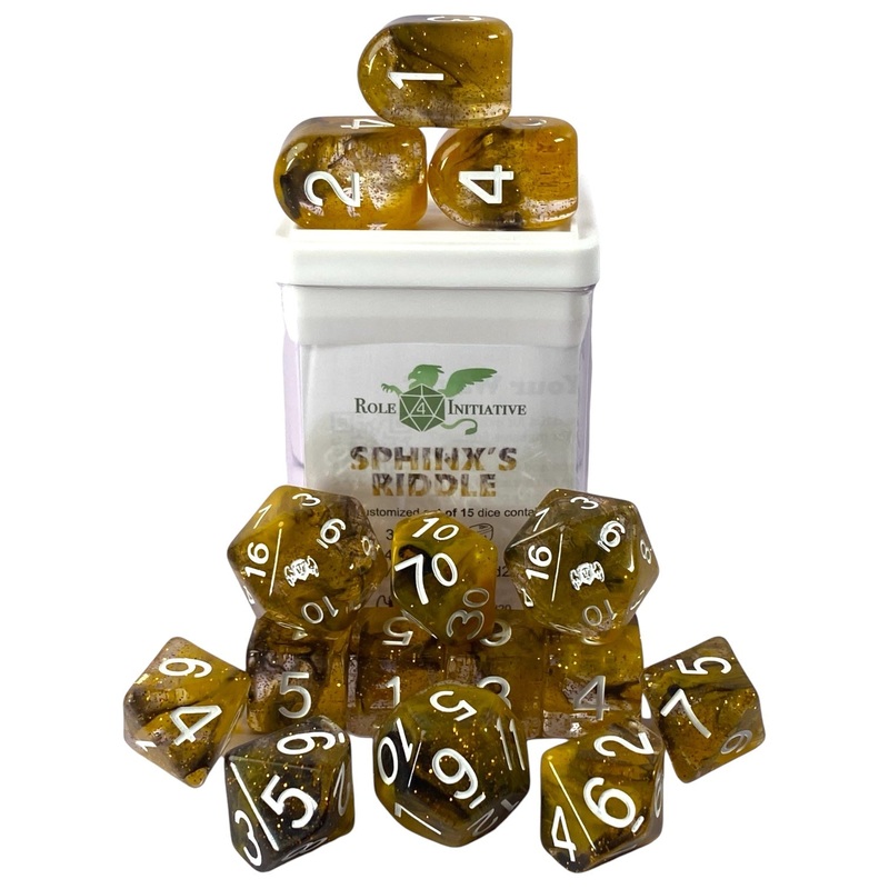 Diffusion Sphinx's Riddle - Set of 15 w/ symbols