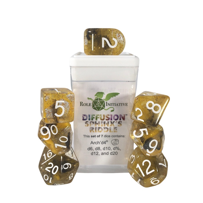 Diffusion Sphinx's Riddle - Set of 7 w/ all numbers