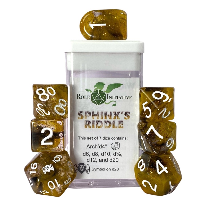 Diffusion Sphinx's Riddle - Set of 7 w/ symbols