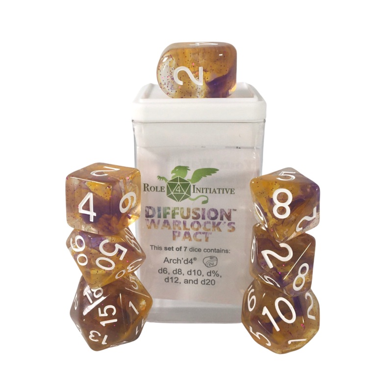 Diffusion Warlocks Pact - Set of 7 w/ all numbers