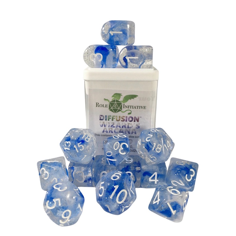 Diffusion Wizards Arcana - Set of 15 w/ all numbers