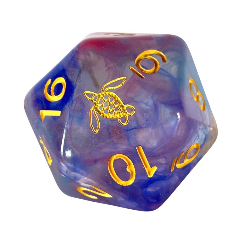 Diffusion Coral Reef- 30mm XL d20 w/ symbol