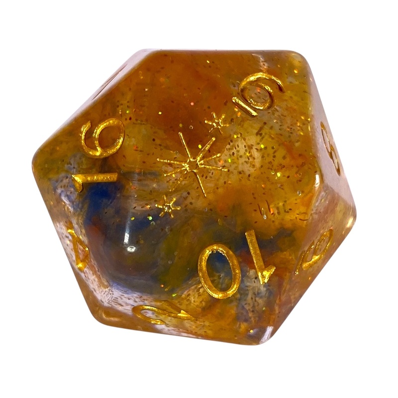 Diffusion Cosmic Cliffs - 30mm XL d20 w/ symbol