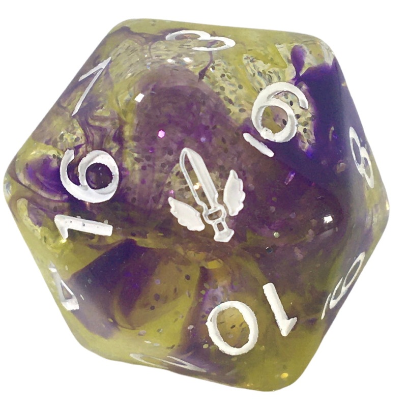 Diffusion Paladin's Oath 30mm XL d20 w/ symbol