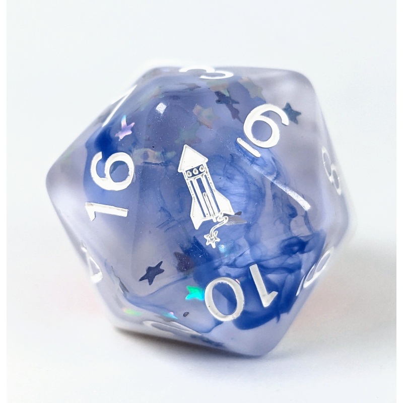 Diffusion Stars & Stripes- 30mm XL d20 w/ symbol