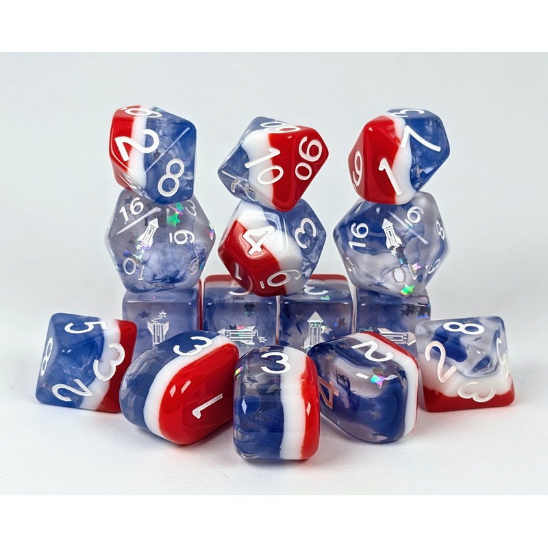 Diffusion Stars & Stripes- Set of 15 w/ Symbol