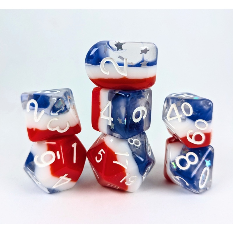 Diffusion Stars & Stripes- Set of 7 w/ symbol