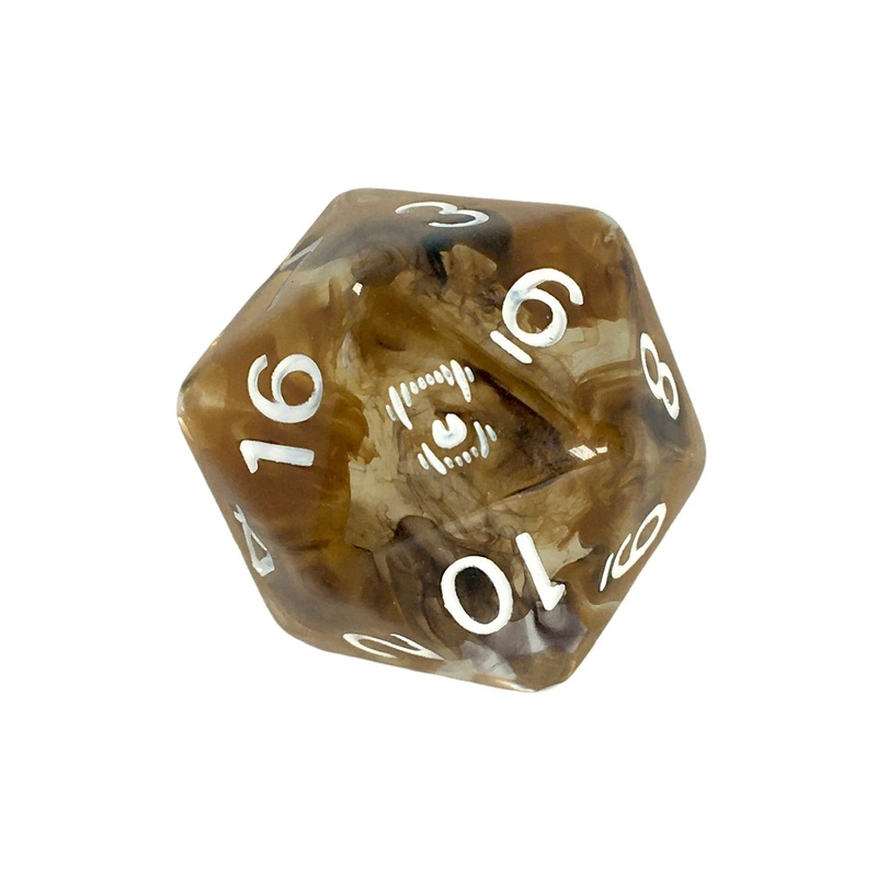 Diffusion Werewolf's Bite 30mm XL d20 w/ symbol