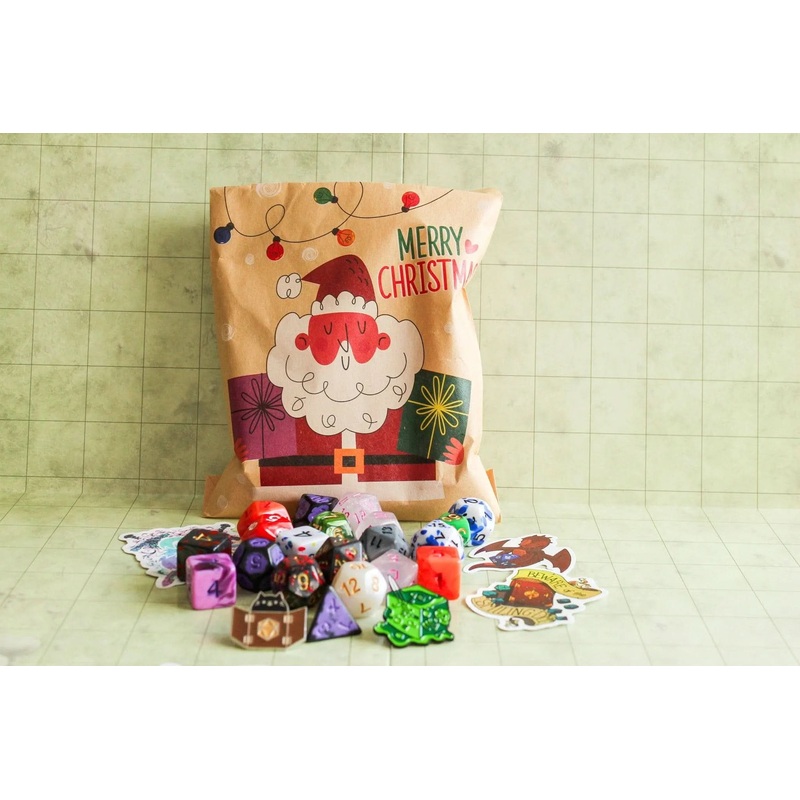Christmas Mystery Chest, Mystery Dice Bags you choose the scoops