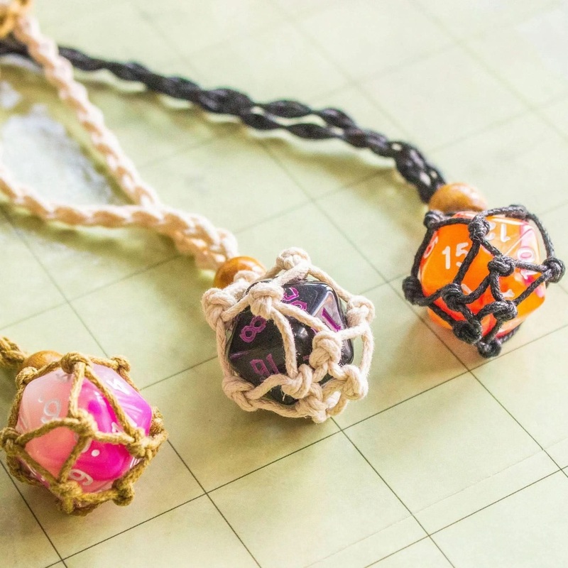 D20 Dice Necklace