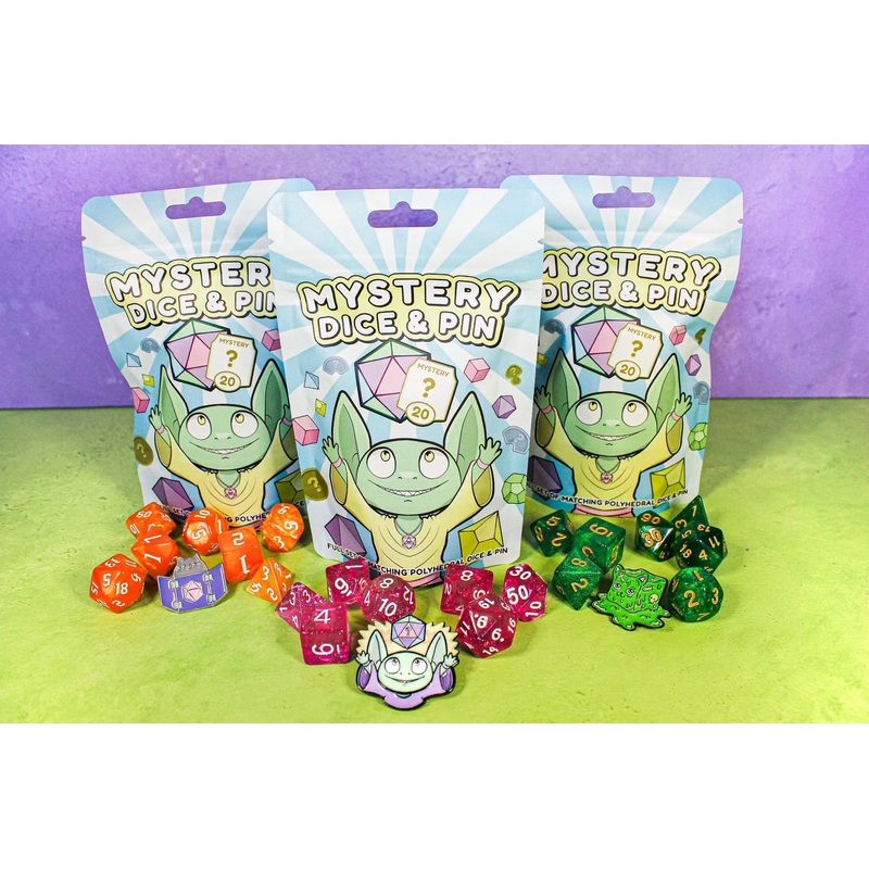 Mystery Dice Blind Bag & Pin