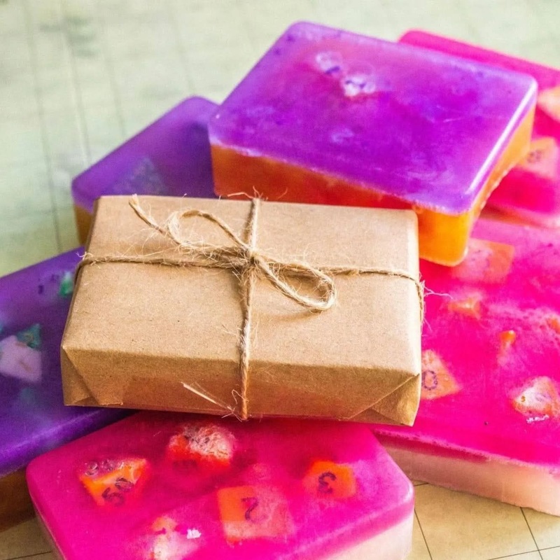 Mystery Dice Soap Bar