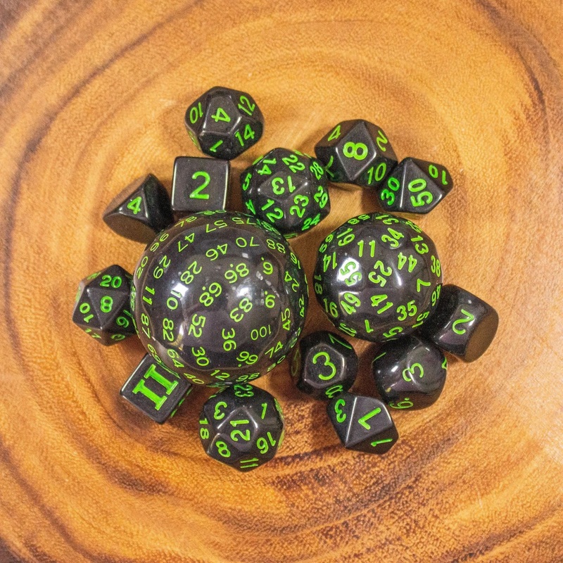 15 Piece Dice Set