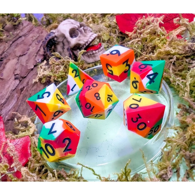 Chaos Gremlin | Silicone Dice | Bouncey Dice