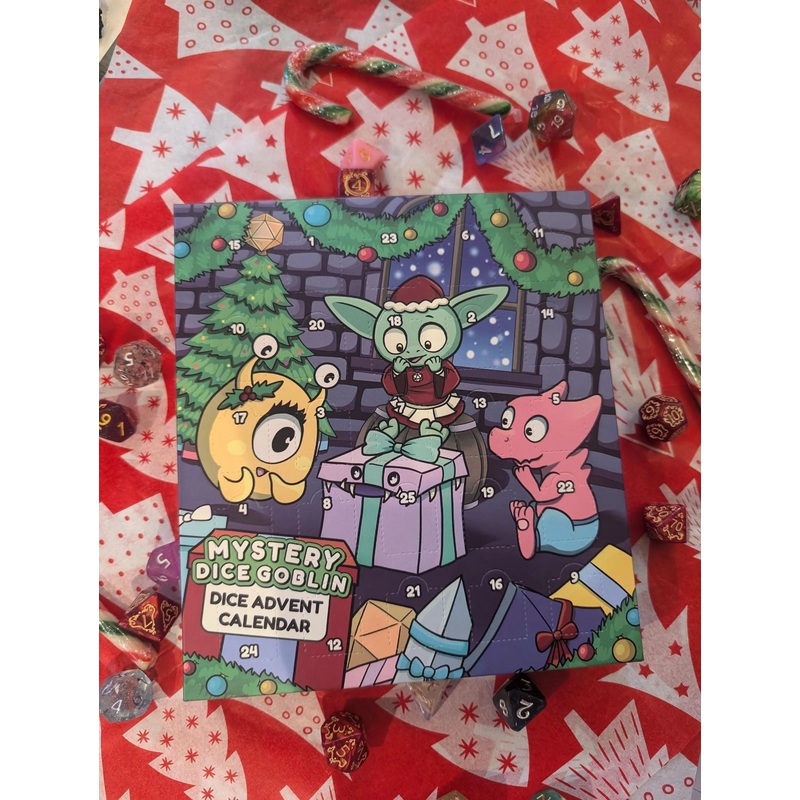 Dice Goblin Advent Calendar! Dice Advent Calendar | Dice Goblin Dice| Mystery Dice Goblin|