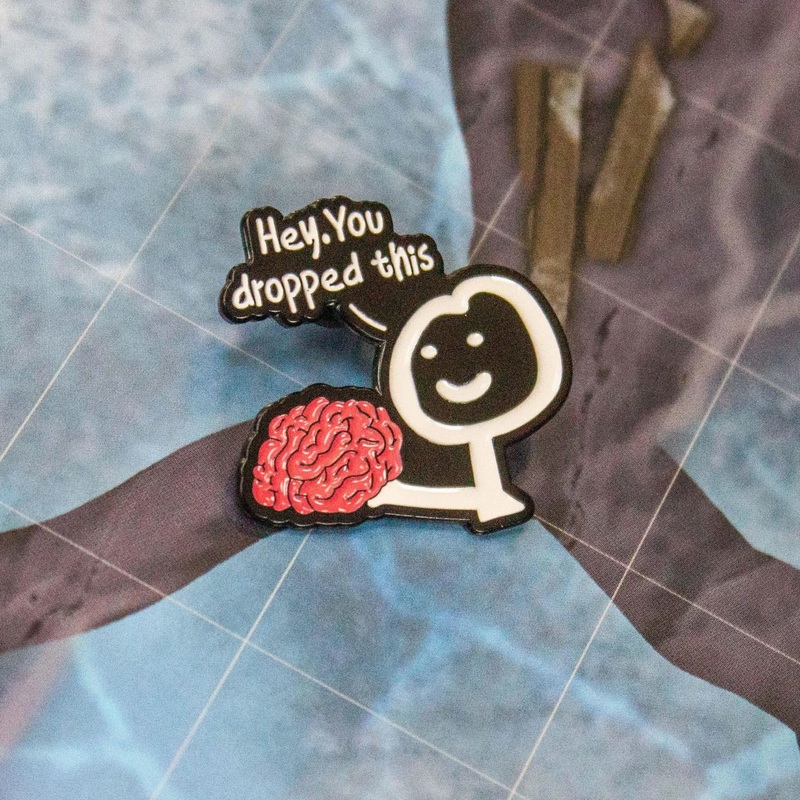 Hey, You Dropped This (brain) Pin