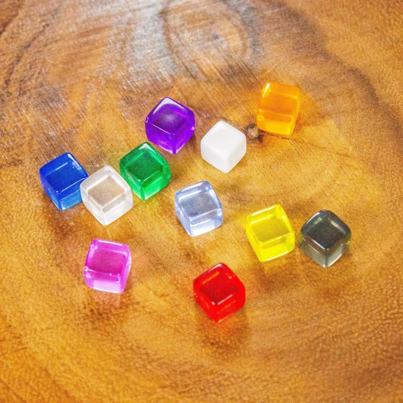 Plastic Cube Pack of 10
