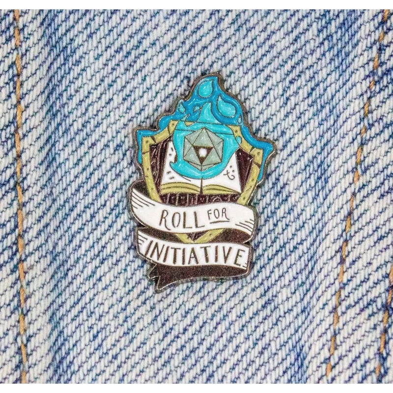 Roll For Initiative Pin