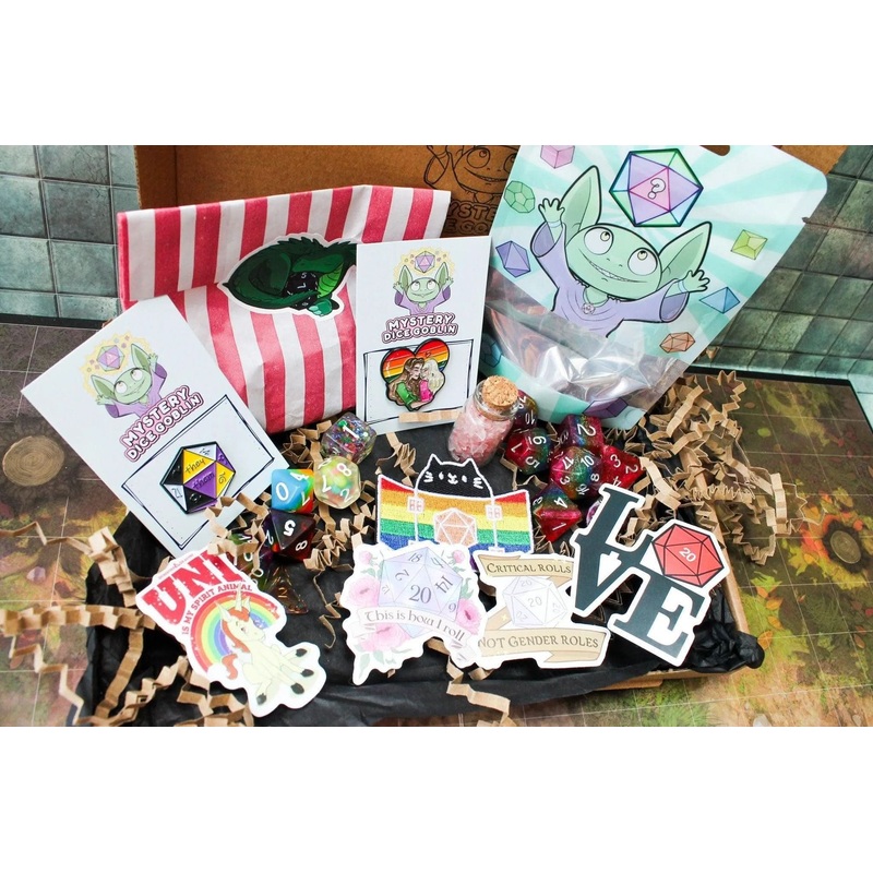Roll with Pride Dice Gift Box
