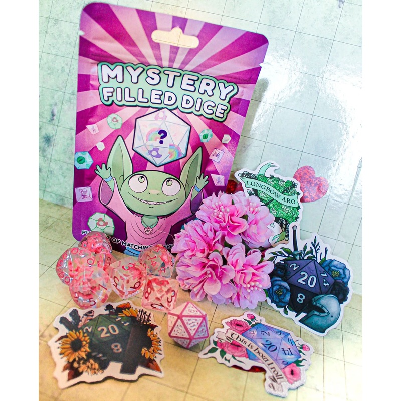 Say it with Flowers! Dice Gift Box