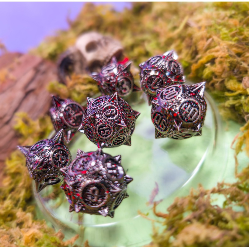 The Executioners Throw | Metal Caltrop Dice