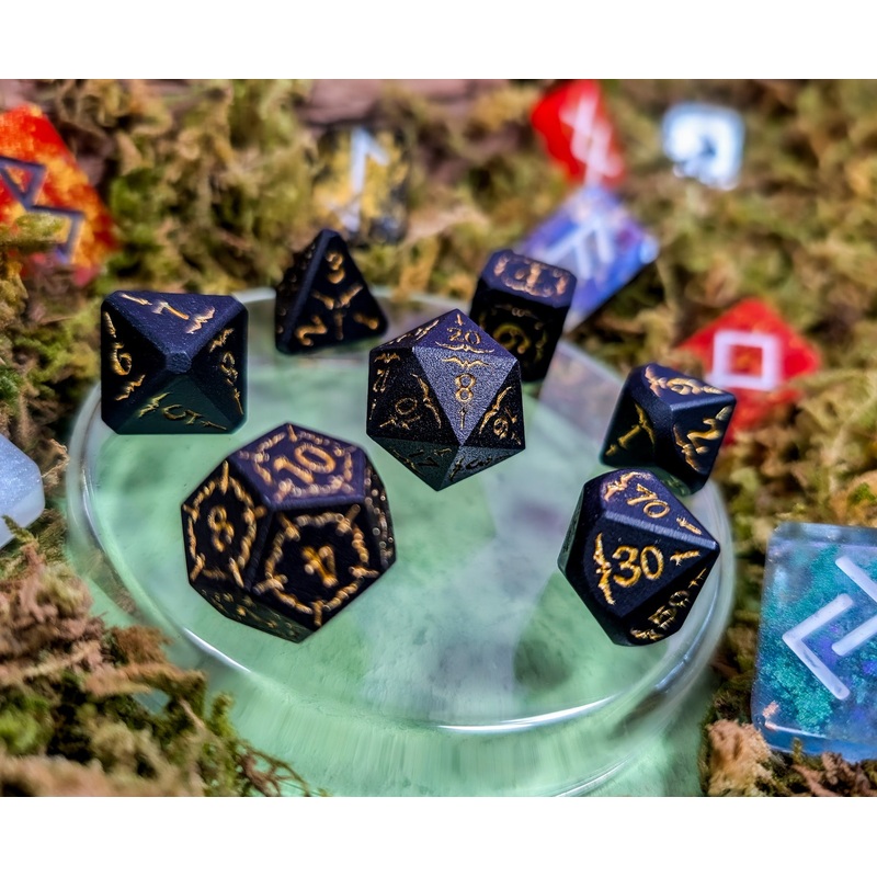 Arcana Obscura | Metal Arcana Dice Set