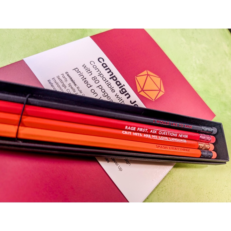 Barbarian Pencil Set | Novelty Pencils