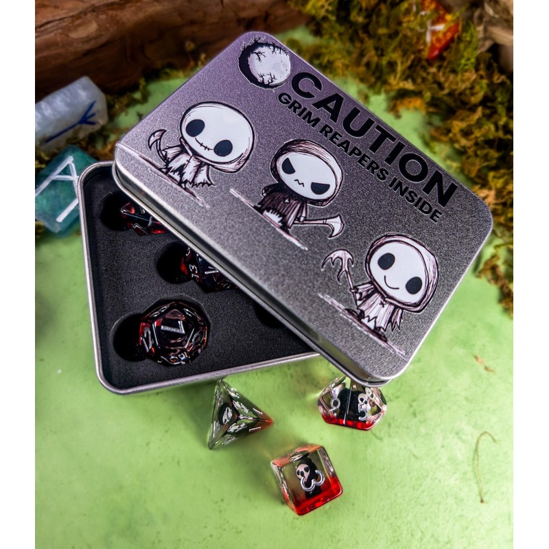 Grim Reaper Dice Tin