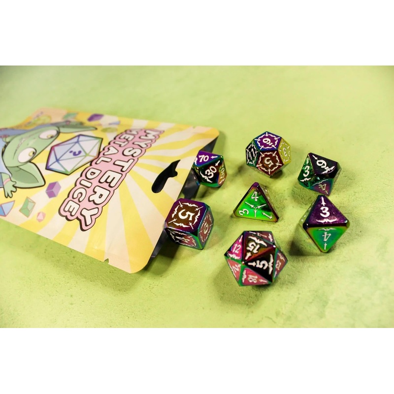Mystery Metal Arcana Dice Set