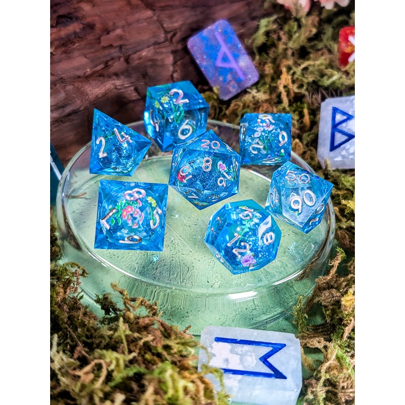 River Bloom - Liquid Core Dice