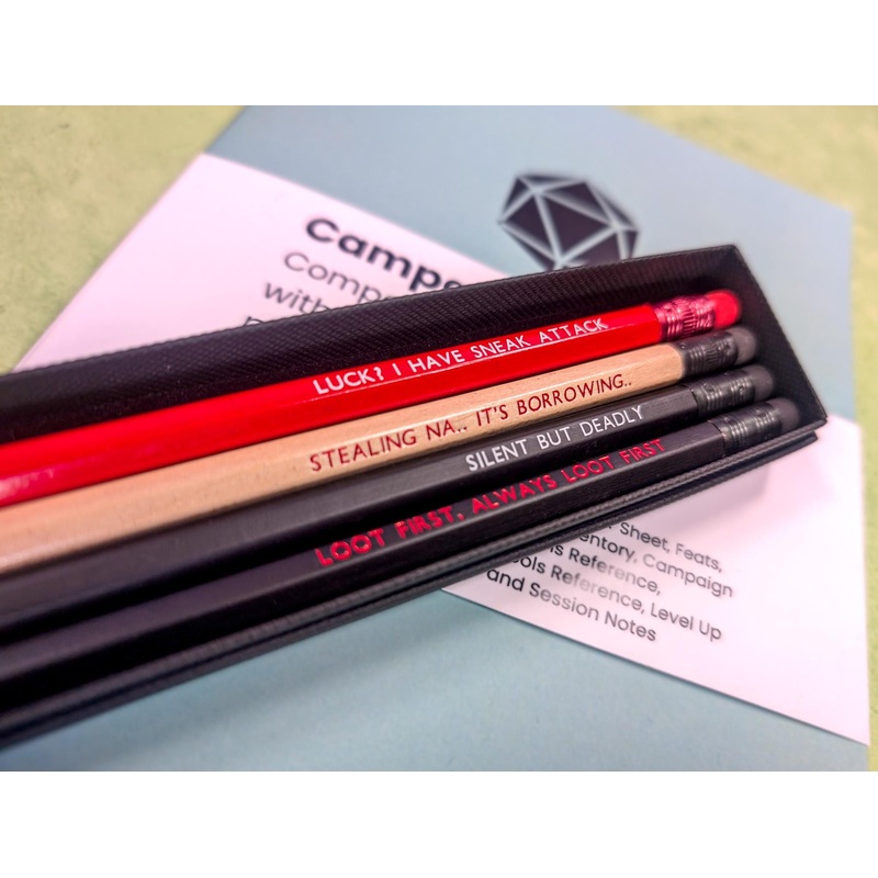 Rogue Pencils| Campaign Journal