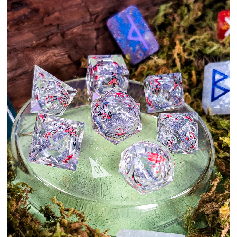 Sakura Moonlight - Liquid Core Dice
