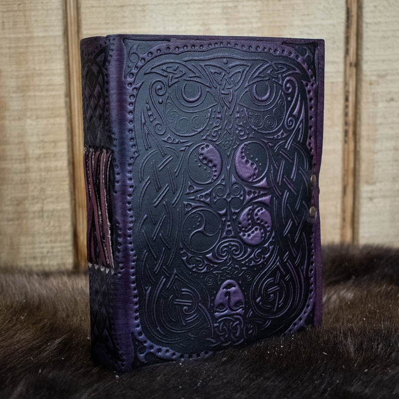 Owl - Lady of the Forest Leather Journal