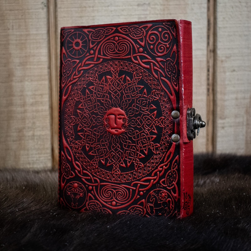 Sun-Moon Leather Journal