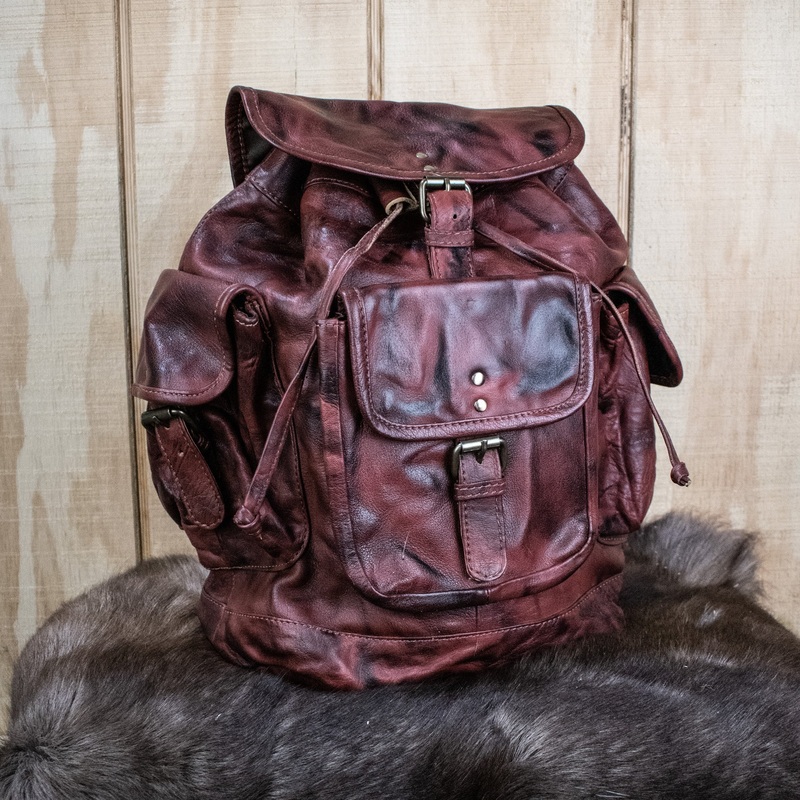 The Runaway Leather Backpack