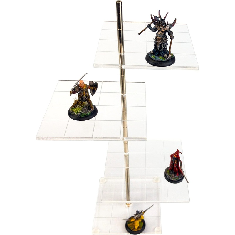 3D Combat Risers  Elite Set | Quick Change Height Feature | Multiple Platforms | Flyer Flight Stand