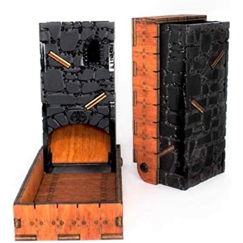 C4Labs Travel Portable 6.5 Draw Bridge Dice Tower  Dragonstone