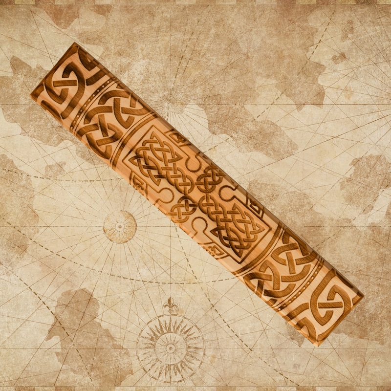 Celtic Wooden Dice Vault  Dice Around the World Collection