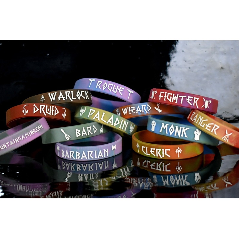 D&D Class 11-Wristband Bundle