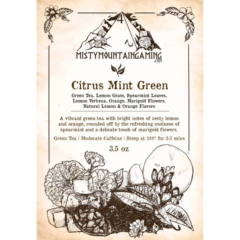 Citrus Mint Green Tea