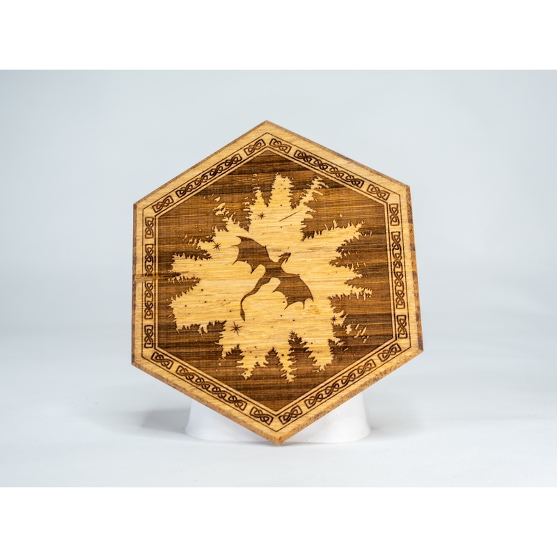 Dragon Through the Trees Shield